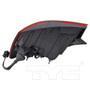 Left Outer CAPA Certified Tail Light Assembly 11-15010-00-9 - bottom view