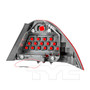 Left CAPA Certified Tail Light Assembly 11-6178-01-9 - back view