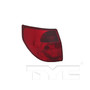 Left Outer CAPA Certified Tail Light Assembly 11-6206-00-9 - front view