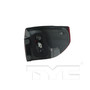 Left Outer CAPA Certified Tail Light Assembly 11-6206-00-9 - back view