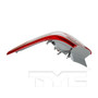 Right Outer CAPA Certified Tail Light Assembly 11-6183-00-9 - top view