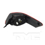 Left Outer Tail Light Assembly 11-6330-00 - back view
