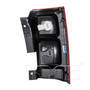 Left CAPA Certified Tail Light Assembly 11-6258-00-9 - back view