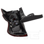 Left CAPA Certified Tail Light Assembly 11-6312-01-9 - top view