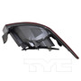 Left Outer CAPA Certified Tail Light Assembly 11-6416-00-9 - top view
