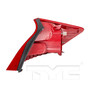 Left CAPA Certified Tail Light Assembly 11-6376-00-9 - angled view