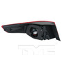 Right Outer CAPA Certified Tail Light Assembly 11-6409-90-9 - back view