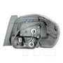 Left Tail Light Assembly 11-6500-00 - back view