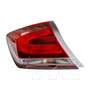 Left Outer CAPA Certified Tail Light Assembly 11-6574-00-9 - front view