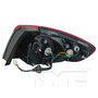 Left Outer Tail Light Assembly 11-6494-00 - back view