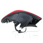 Left Outer Tail Light Assembly 11-6494-00 - bottom view