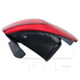 Left Outer CAPA Certified Tail Light Assembly 11-6784-00-9 - top view