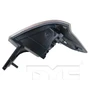 Right CAPA Certified Tail Light Assembly 11-6597-01-9 - bottom view