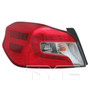 Left Tail Light Assembly 11-6808-00 - front view