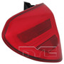 Left Tail Light Assembly 11-6808-00 - angled view