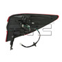 Left Outer Tail Light Assembly 11-6718-00 - connector view
