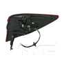 Left Outer Tail Light Assembly 11-6718-00 - angled view