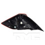 Right Outer CAPA Certified Tail Light Assembly 11-6877-00-9 - back view