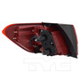 Right Outer CAPA Certified Tail Light Assembly 11-6781-00-9 - back view