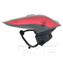 Right Outer CAPA Certified Tail Light Assembly 11-6889-00-9 - top view