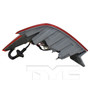 Left Outer Tail Light Assembly 11-6906-00 - bottom view