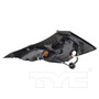 Left Outer Tail Light Assembly 11-6930-00 - back view