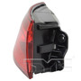 Left Outer Tail Light Assembly 11-6868-00 - side view