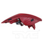 Left Outer Tail Light Assembly 11-6852-00 - bottom view