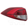 Left Outer CAPA Certified Tail Light Assembly 11-6852-00-9 - front view