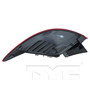 Left Outer Tail Light Assembly 11-6812-00 - bottom view