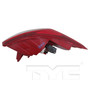 Right Outer Tail Light Assembly 11-6853-00 - bottom view