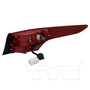 Left Outer Tail Light Assembly 11-9050-00 - back view