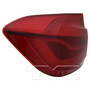Left Outer CAPA Certified Tail Light Assembly 11-6910-00-9 - angled view