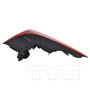 Right Outer CAPA Certified Tail Light Assembly 11-9069-00-9 - bottom view