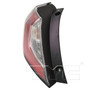 Left Outer CAPA Certified Tail Light Assembly 11-9008-00-9 - side view