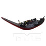 Left Outer Tail Light Assembly 11-6888-00 - top view