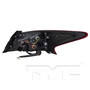 Left Outer Tail Light Assembly 11-6888-00 - back view