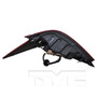 Left Outer Tail Light Assembly 11-6888-00 - bottom view
