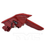 Right Outer Tail Light Assembly 11-9251-00 - bottom view