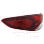 Left Outer Tail Light Assembly 11-9192-00 - angled view