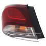 Left Outer Tail Light Assembly 11-9192-00 - side view