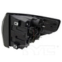 Left Outer CAPA Certified Tail Light Assembly 11-9354-00-9 - back view