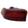 Left Outer Tail Light Assembly 11-9268-00 - side view