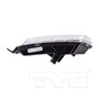 Left CAPA Certified Daytime Running Light Assembly 12-5310-00-9 - top view