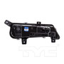 Left CAPA Certified Daytime Running Light Assembly 12-5310-00-9 - back view