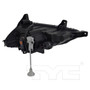 Left CAPA Certified Fog Light Assembly 12-5368-00-9 - back view