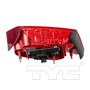 Right Inner Tail Light Assembly 17-0323-00 - bottom view