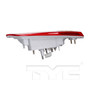 Left Inner Tail Light Assembly 17-5304-00 - bottom view
