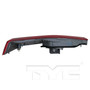 Left Inner Tail Light Assembly 17-5212-00 - top view