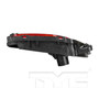 Rear Left Reflector Assembly 17-5338-00 - top view
